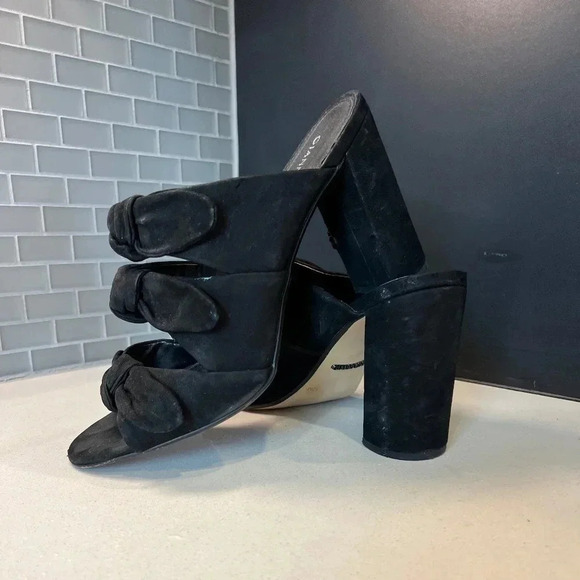 Gianni Bini Suede Heels Size 10 - Picture 1 of 8